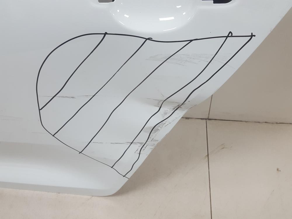 Дверь задняя левая для Skoda Rapid 2012-2017
