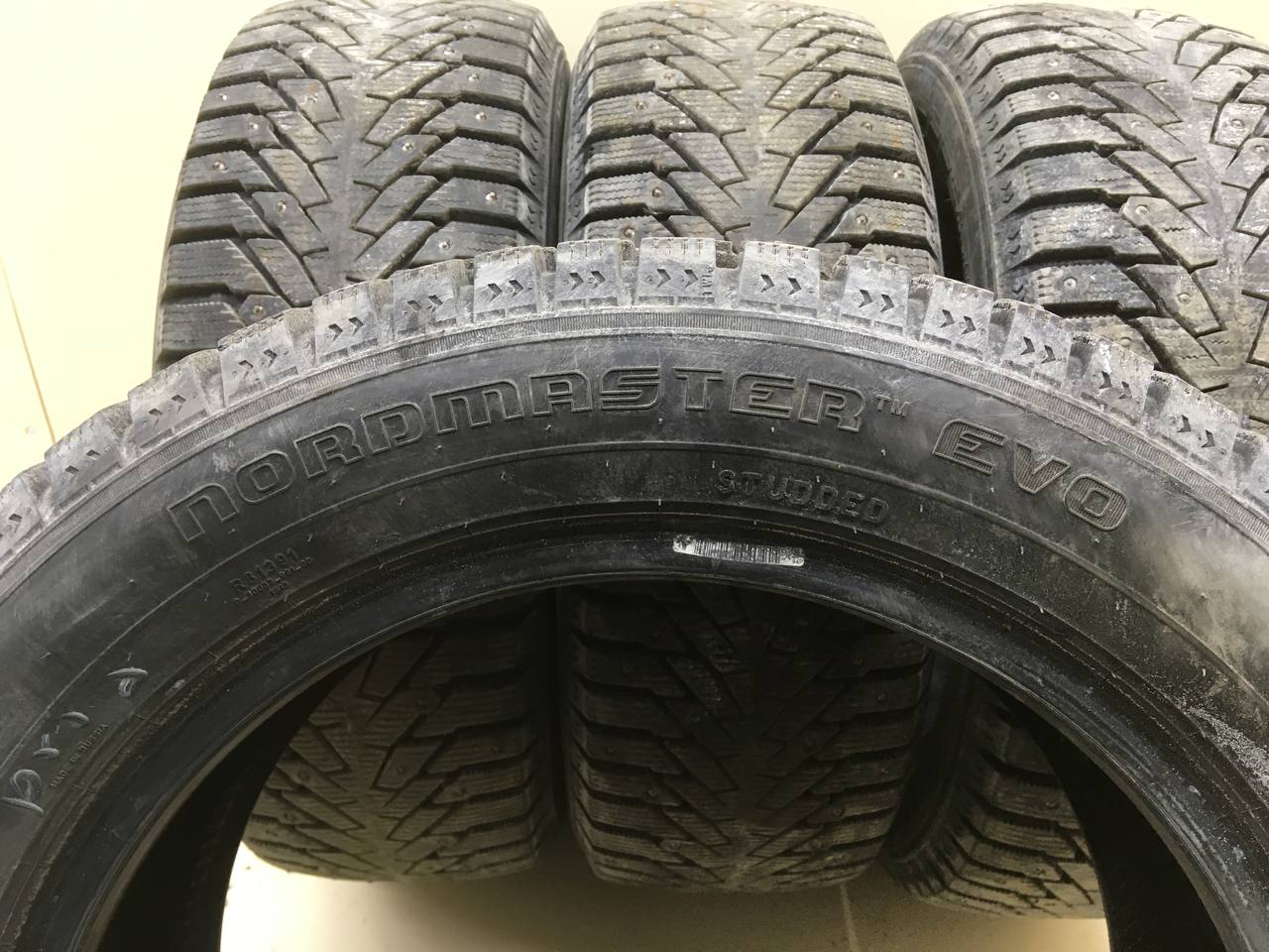 Шины к-кт R16 Зимние шипованные Amtel NordMaster Evo