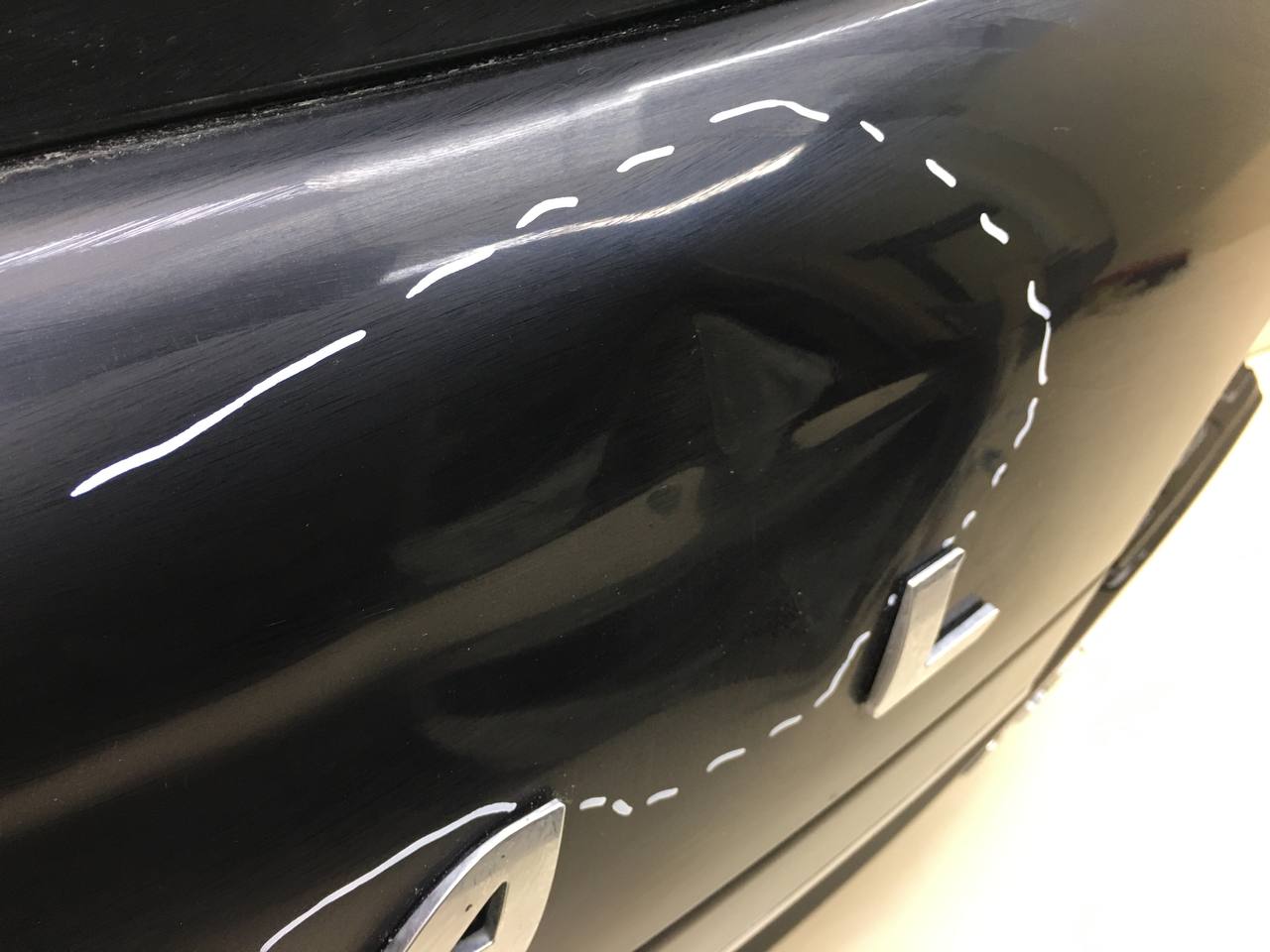 Дверь багажника со стеклом Haval H6 2014-2020