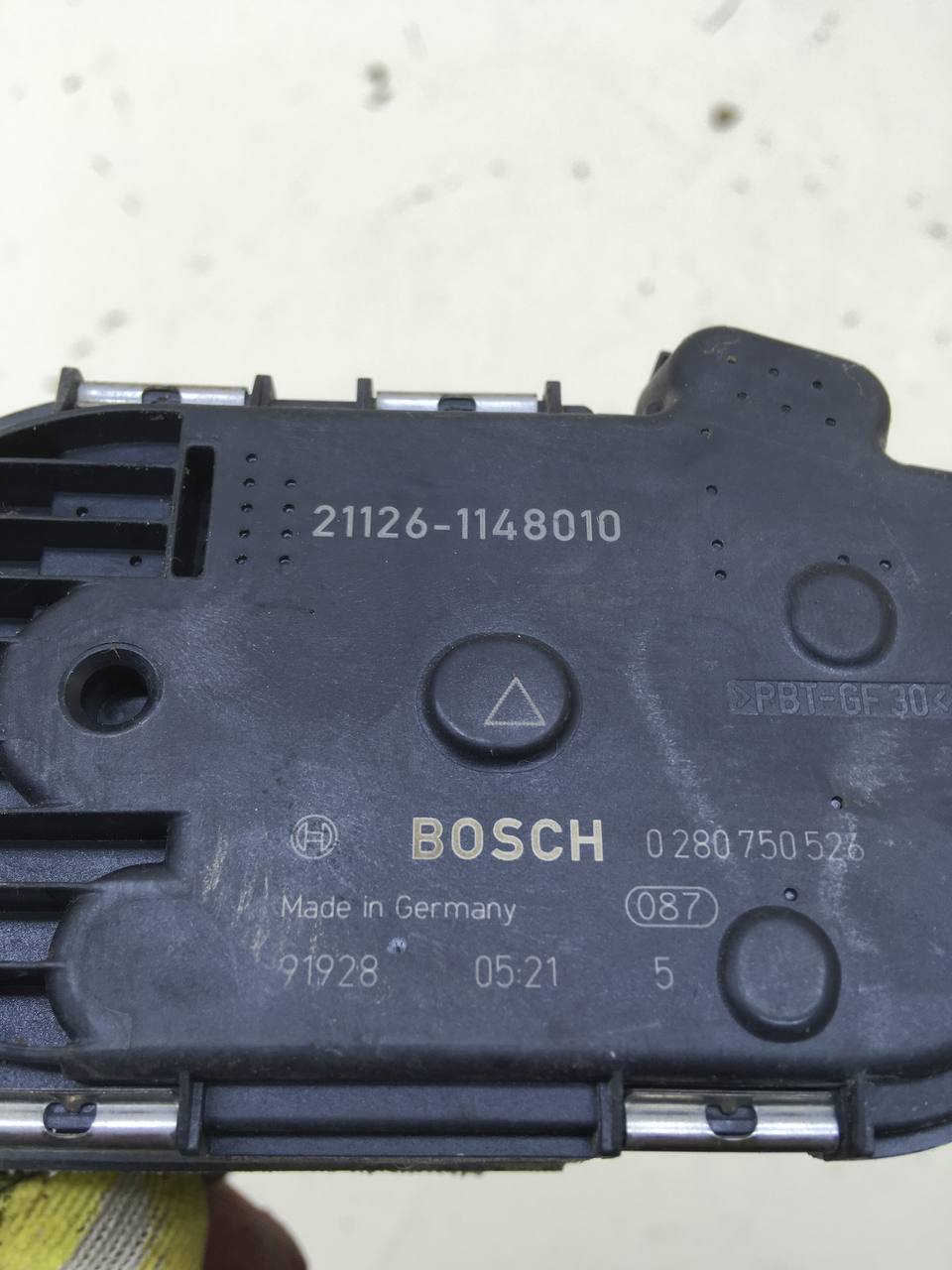 Заслонка дроссельная электрическая Chevrolet Niva 2009-2020