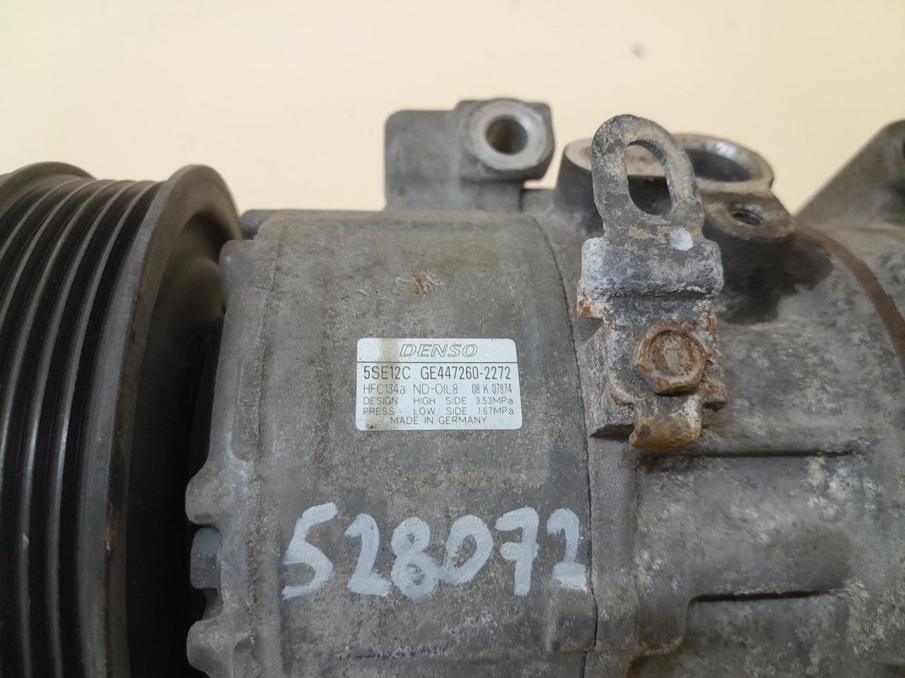 Компрессор системы кондиционирования Toyota Auris (E150) 2006-2012
