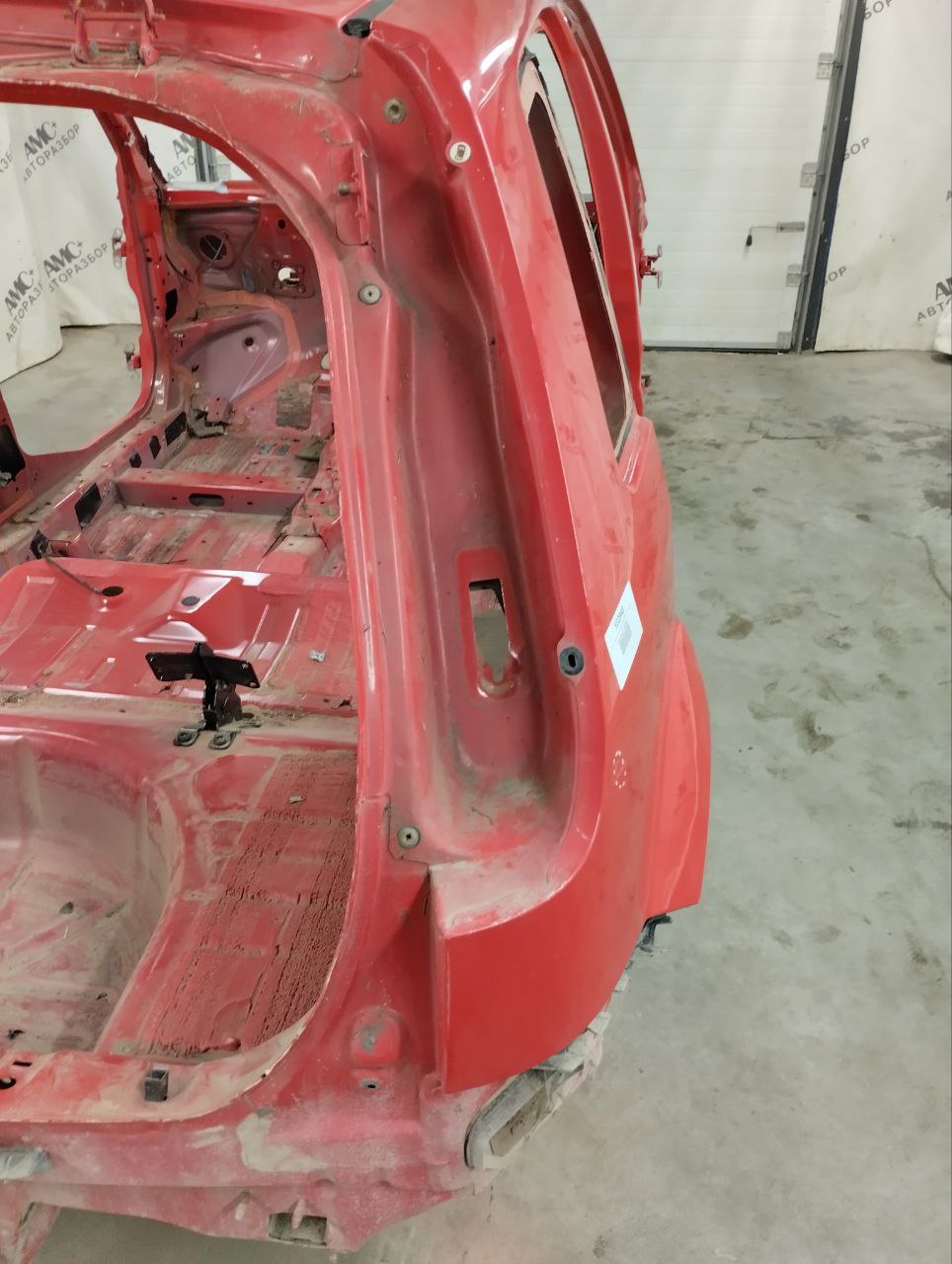 Крыло заднее правое Ford Fiesta (MK5) 2002-2008