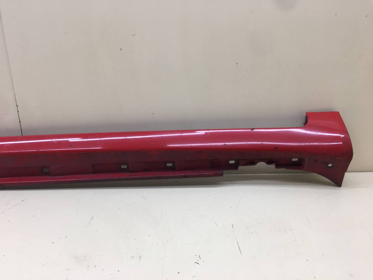 Накладка на порог (наружная) Audi A4 (B7) 2005-2007