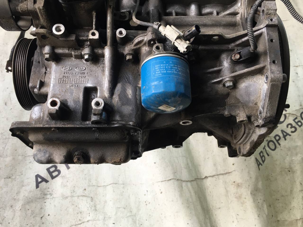 Двигатель Kia Ceed (JD) 2012-2018 Двигатель Kia Ceed (JD) 2012-2018