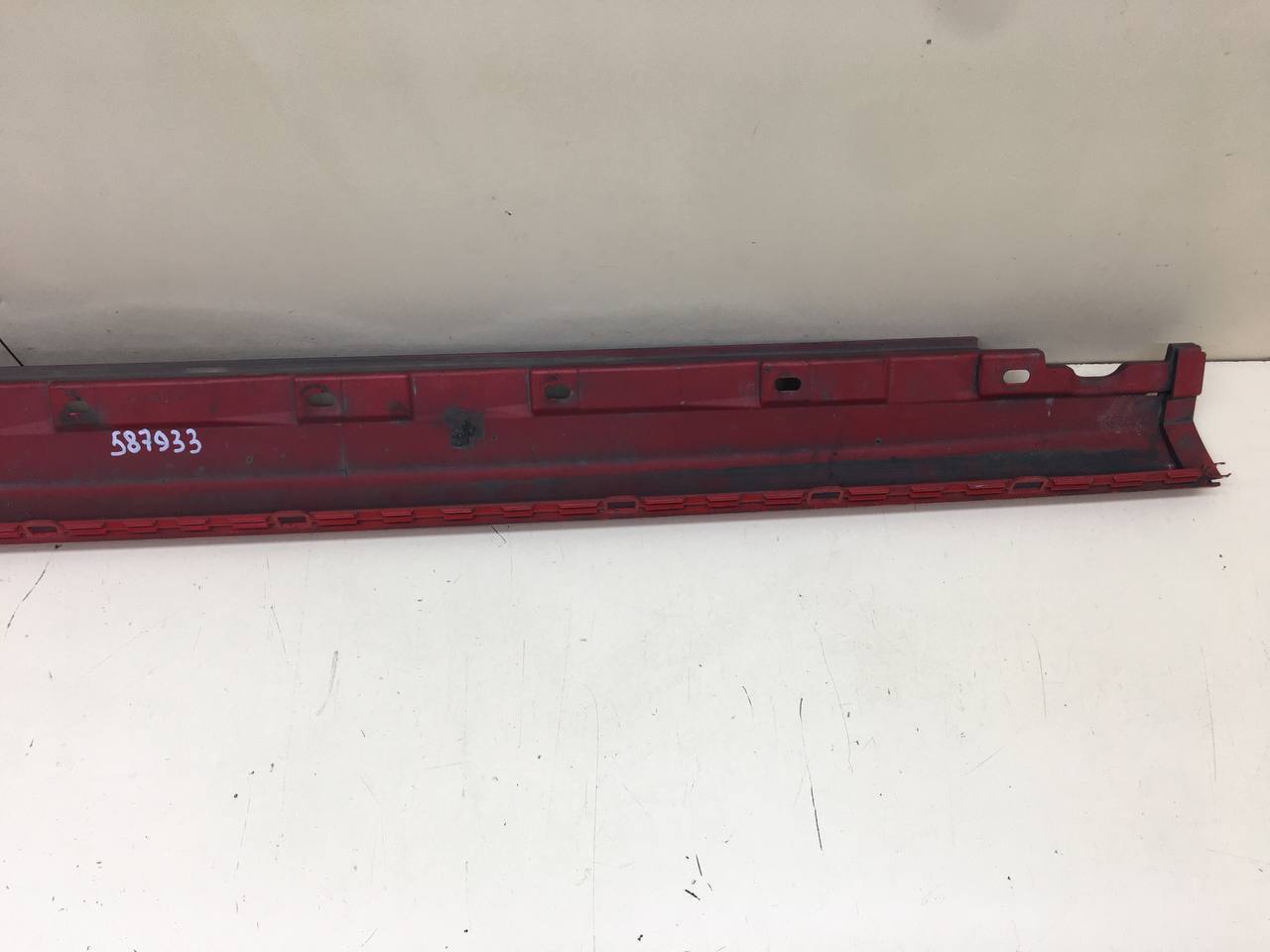 Накладка на порог (наружная) Audi A4 (B7) 2005-2007