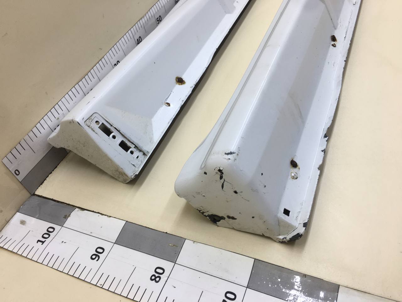 Накладка на порог (наружная) Mitsubishi ASX (GA) 2010>