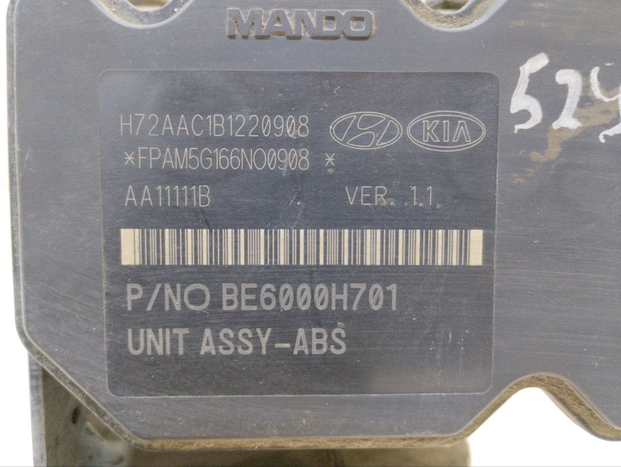 Блок ABS (насос) Hyundai Solaris (RB) 2010-2017
