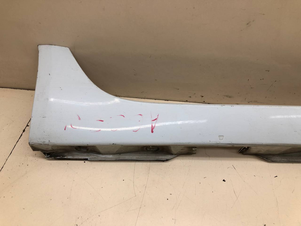 Накладка на порог (наружная) Audi A6 (C7) 2011>