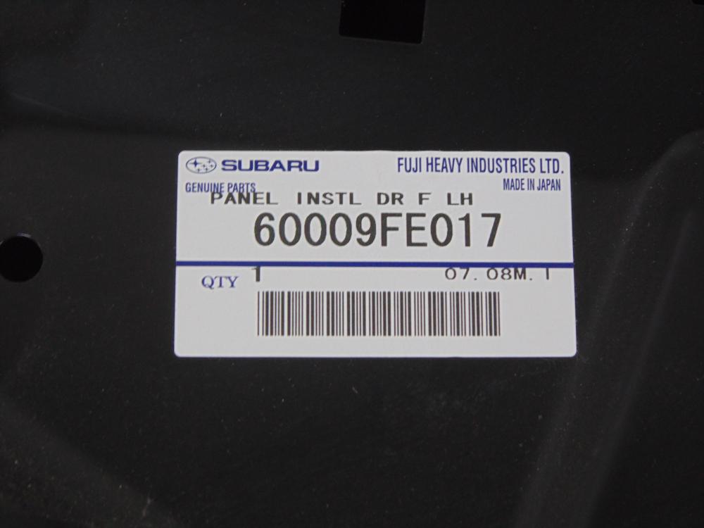 Дверь передняя левая для Subaru Impreza (G11) 2000-2007