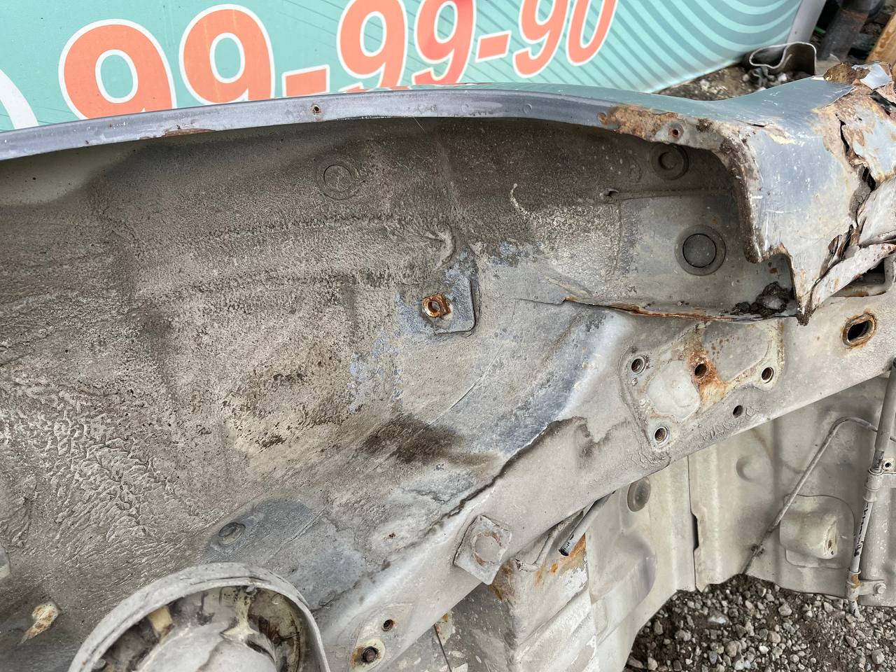 Крыло заднее правое Chevrolet Aveo T250 2005-2011