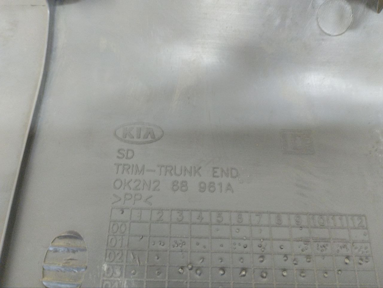 Обшивка багажника Kia Spectra (SD) 2004-2011