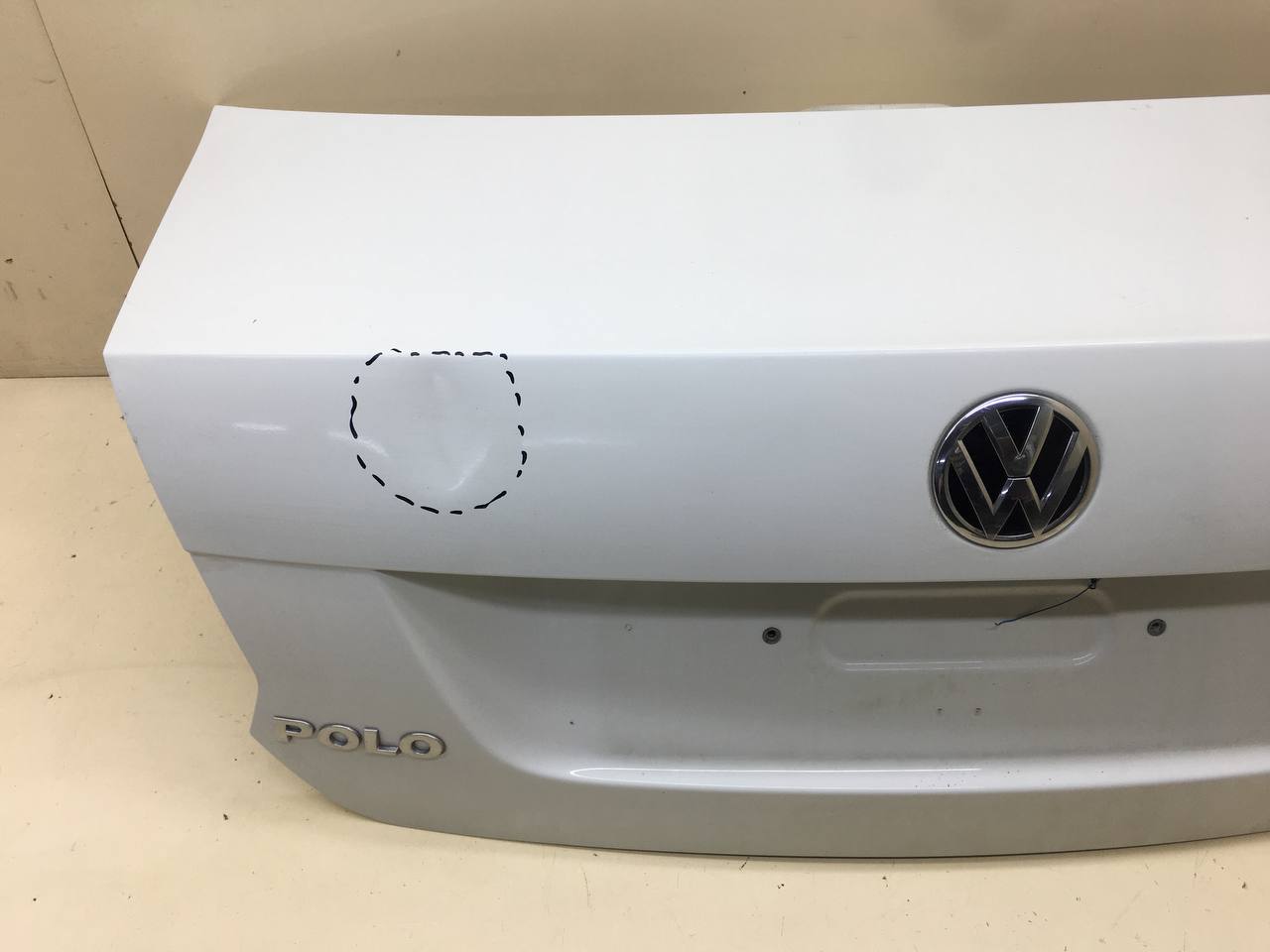 Крышка багажника Volkswagen Polo (MK5) 2011-2020 Крышка багажника Volkswagen Polo (MK5) 2011-2020