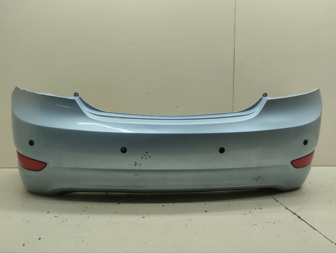 Бампер задний Hyundai Solaris (RB) 2010-2017 Бампер задний Hyundai Solaris (RB) 2010-2017