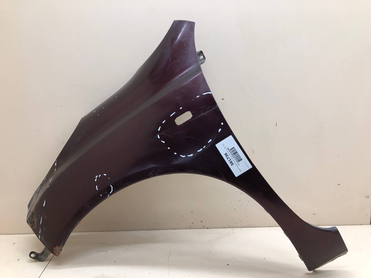 Крыло переднее левое Nissan Micra (K12) 2002-2010