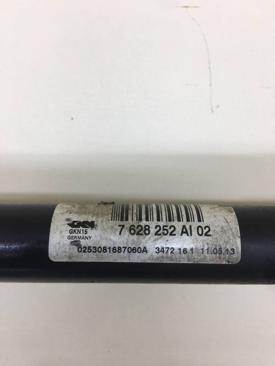 Полуось задняя правая BMW 3-series F30/F31 2011> Полуось задняя правая BMW 3-series F30/F31 2011>