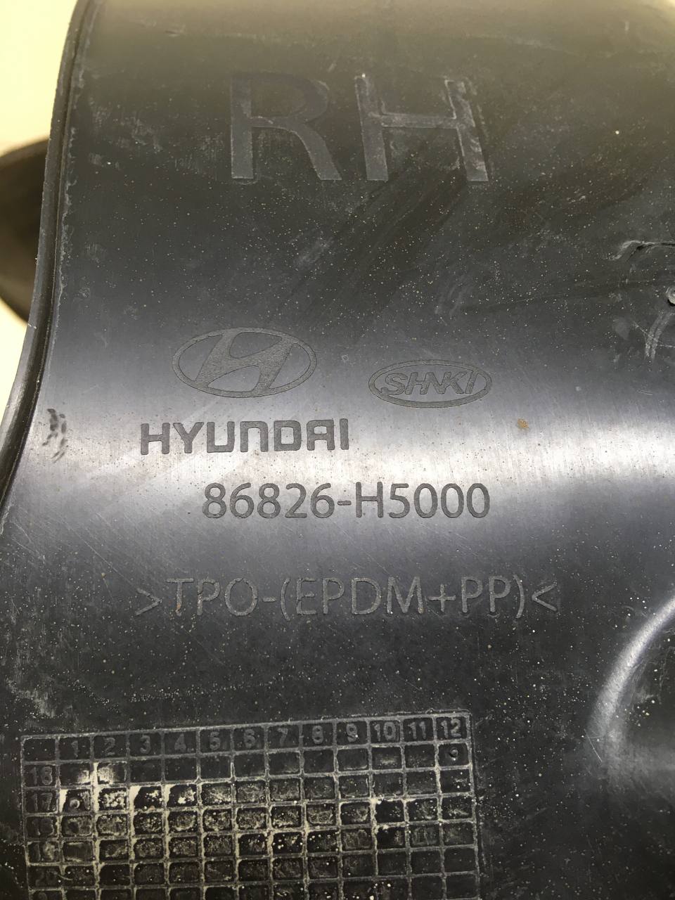 Локер задний правый Hyundai Solaris (HCR) 2017-2020