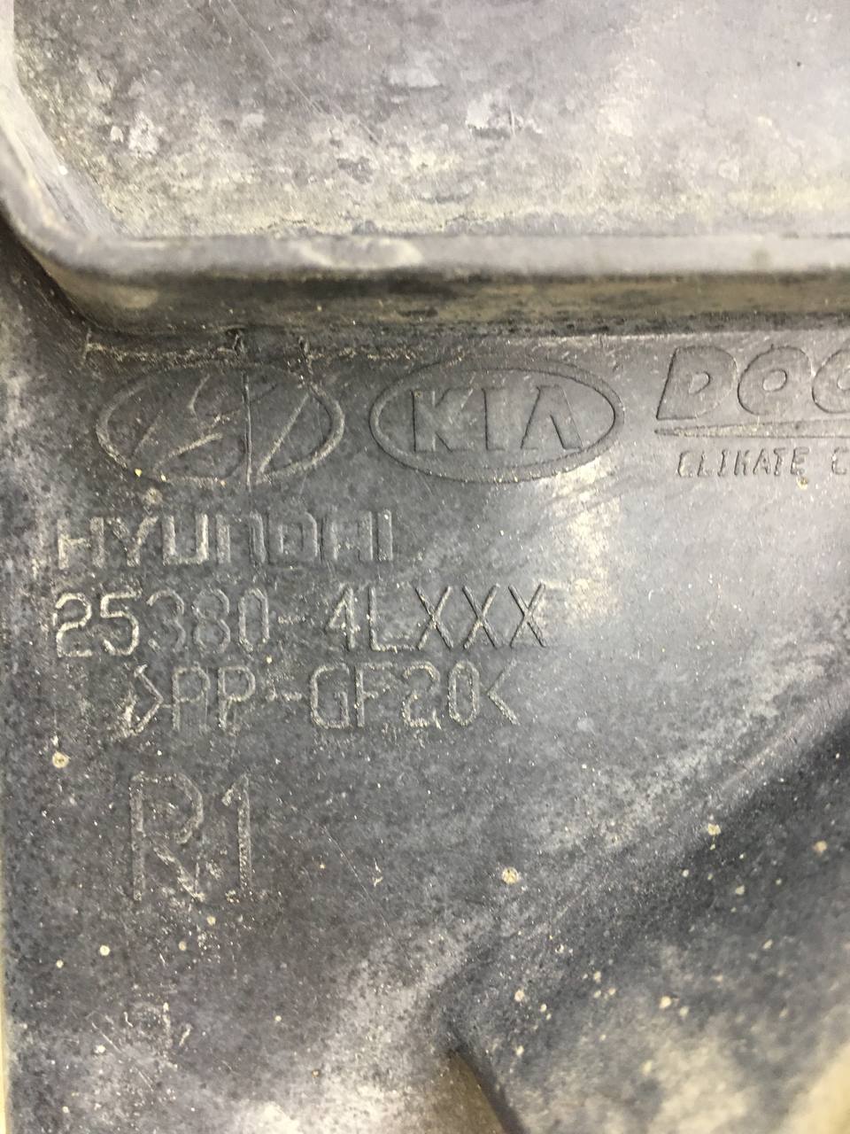 Диффузор вентилятора Hyundai Solaris (RB) 2010-2017