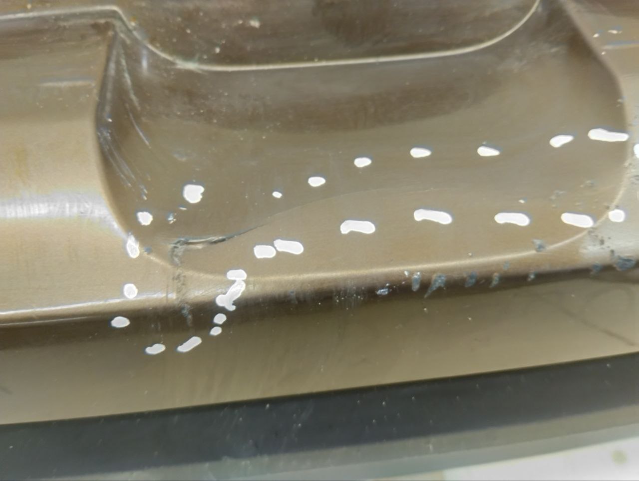 Бампер задний Renault Sandero 2009-2014