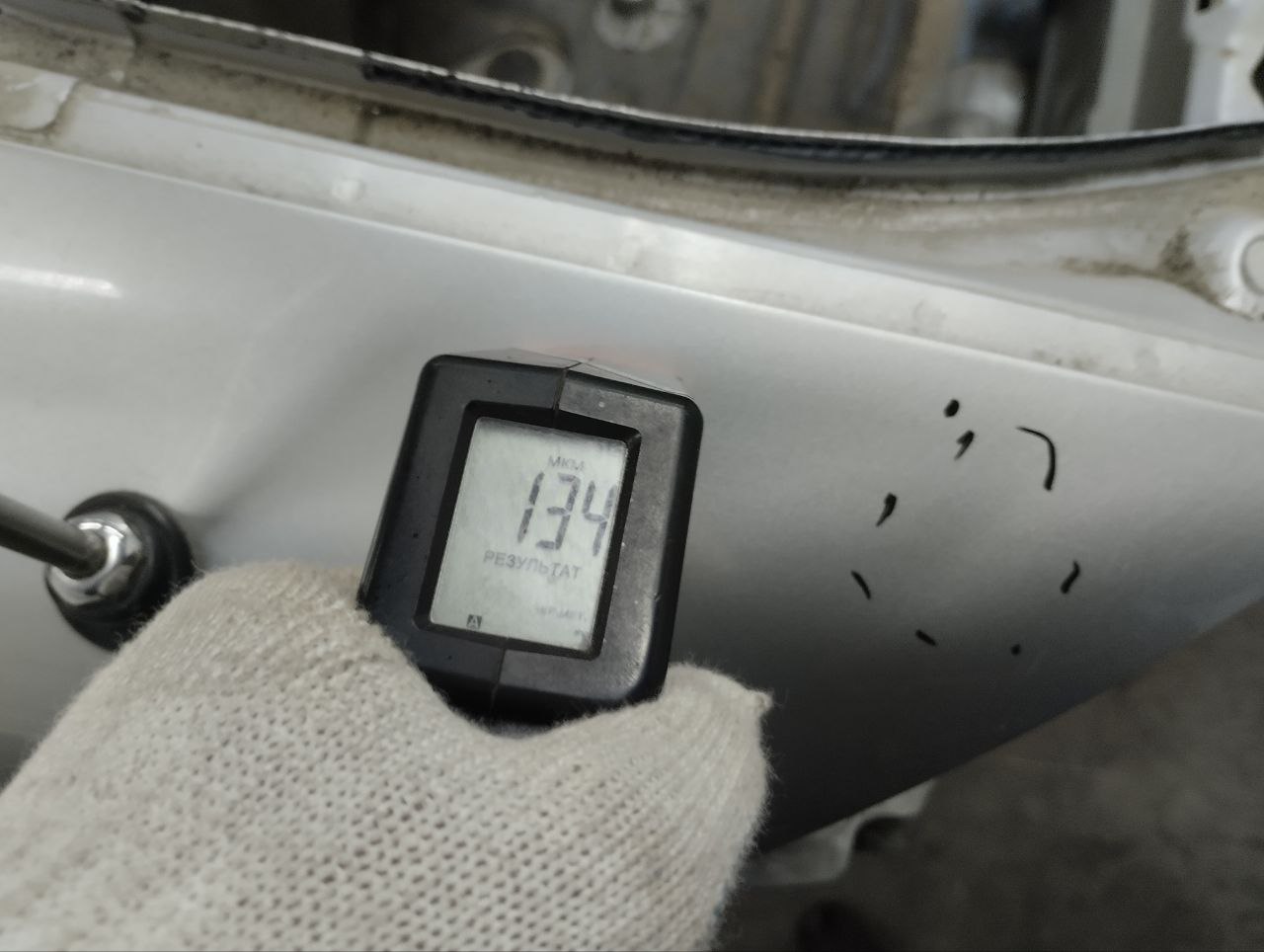 Крыло заднее левое Kia Spectra (SD) 2004-2011