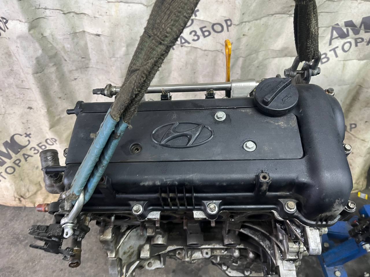 Двигатель Hyundai Solaris (RB) 2010-2017