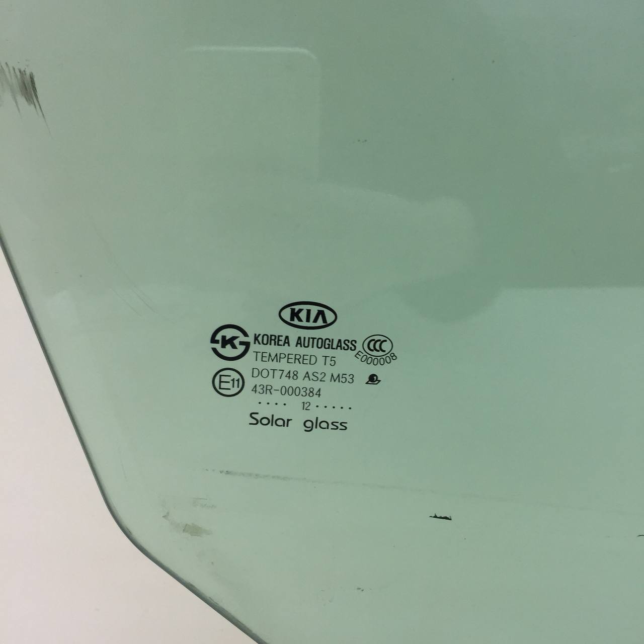 Стекло двери передней правой Kia Optima 3 (TF) 2010-2015
