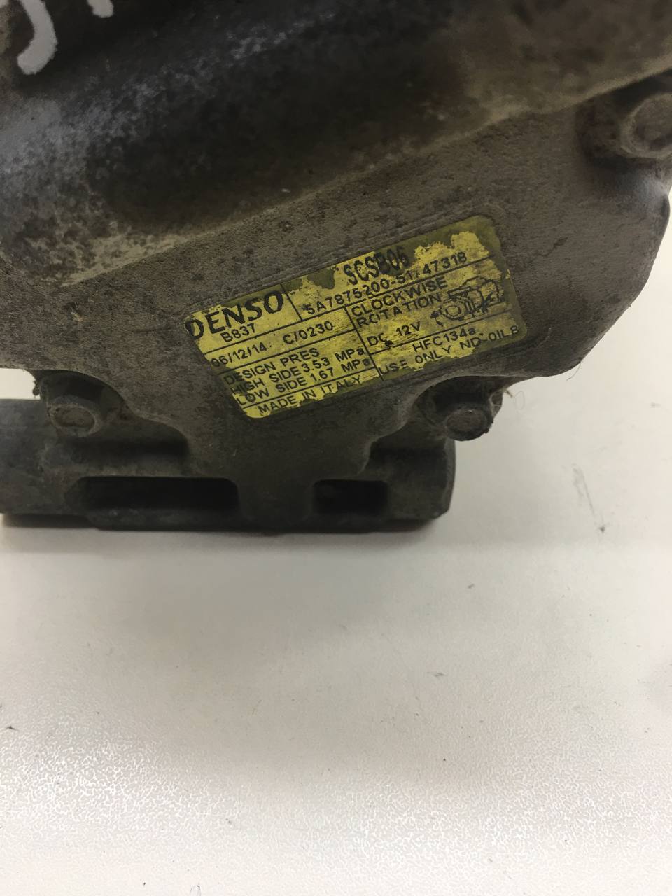 Компрессор системы кондиционирования Fiat Albea 2002-2012