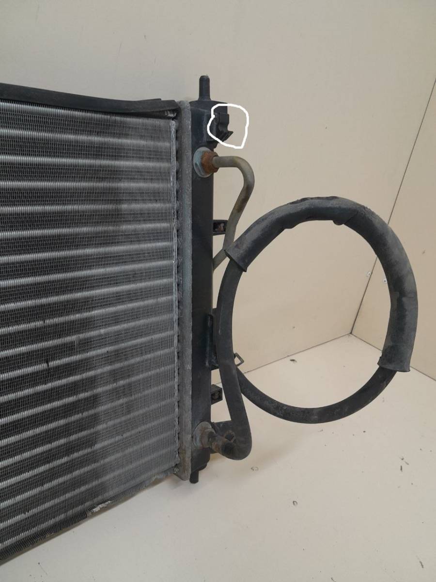 Радиатор охлаждения двигателя Hyundai Solaris (RB) 2010-2017