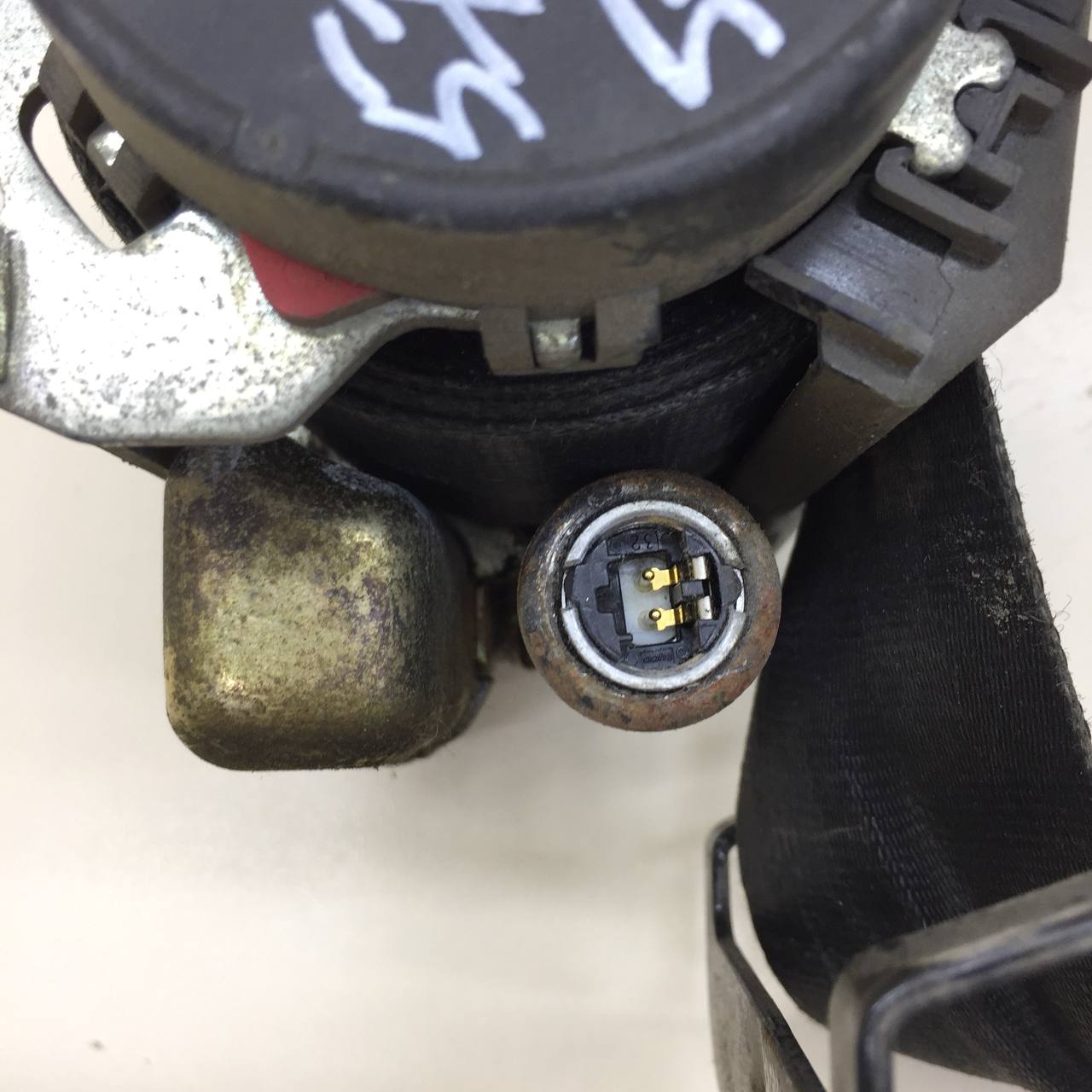 Ремень безопасности с пиропатроном Nissan Primera (P12) 2002-2007