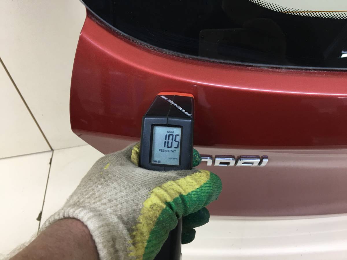 Дверь багажника со стеклом Hyundai Solaris (RB) 2010-2017
