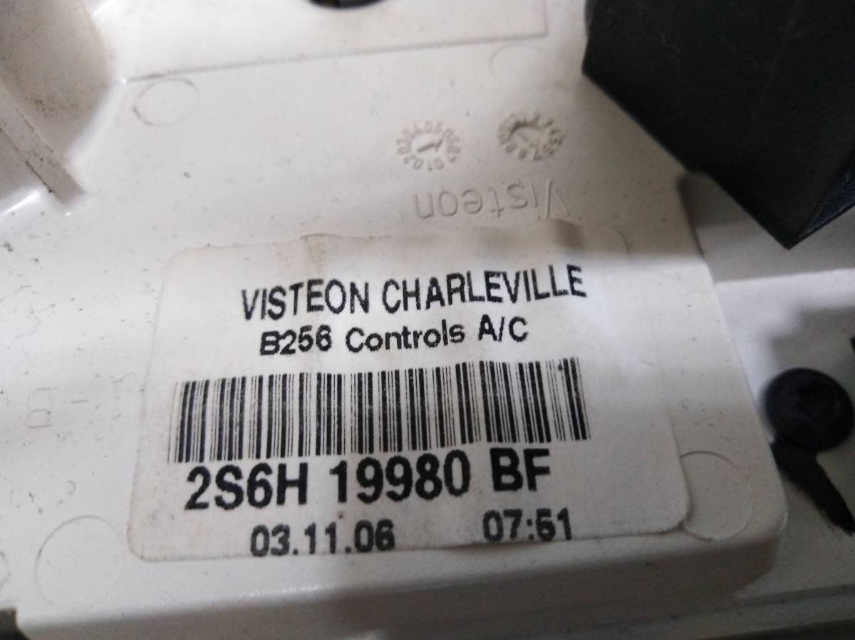 Блок управления отопителем Ford Fusion (JU) 2002-2012