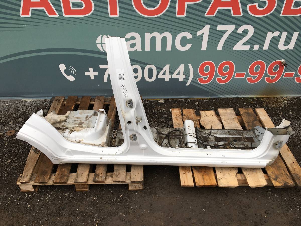 Порог со стойкой правый Chevrolet Aveo T250 2005-2011