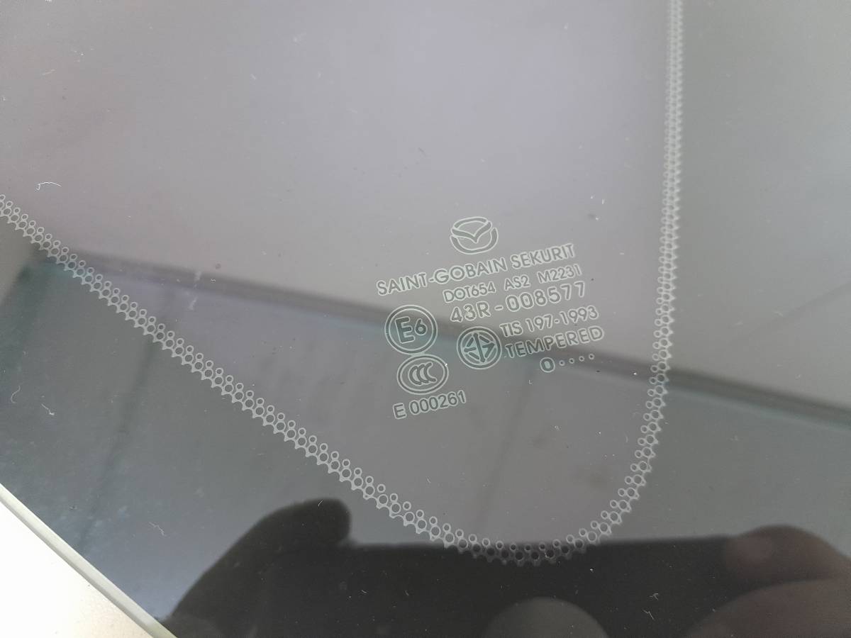 Стекло кузовное глухое правое Mazda Mazda 3 (BL) 2009-2013