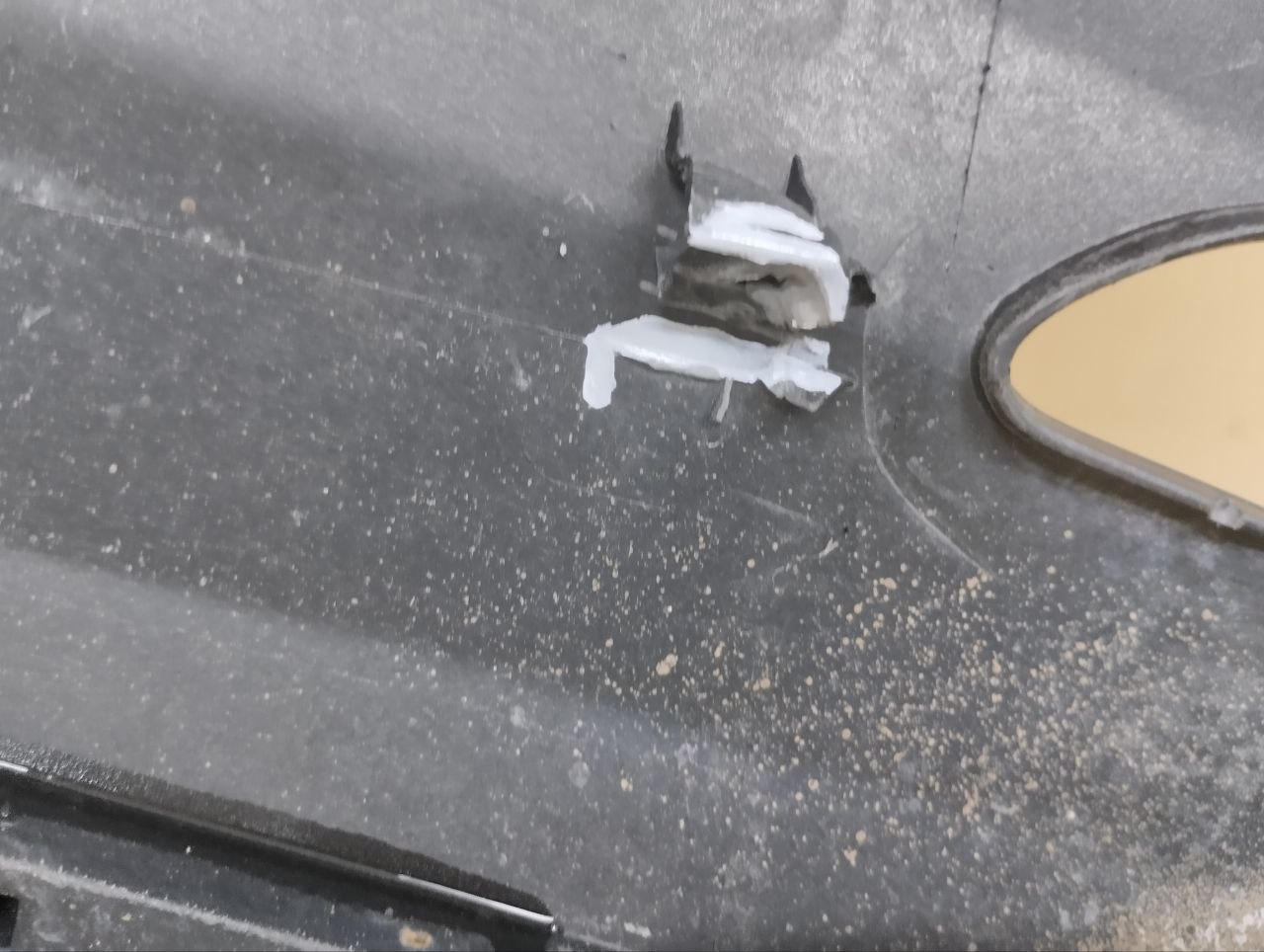 Бампер задний Hyundai Solaris (RB) 2010-2017