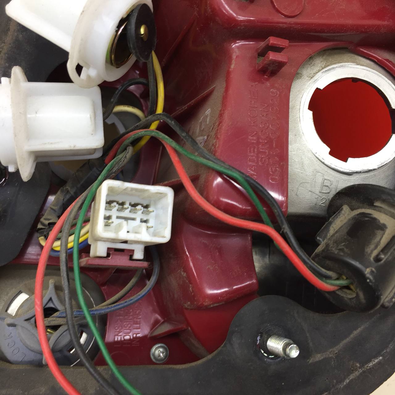 Фонарь задний левый Chevrolet Lacetti (J200) 2003-2013