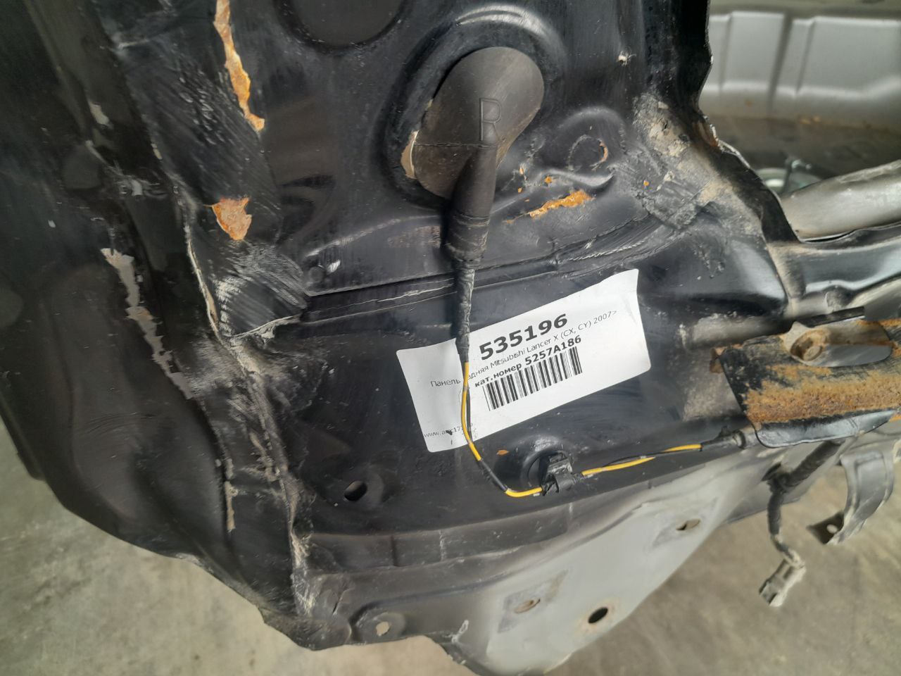 Панель задняя Mitsubishi Lancer X (CX, CY)  2007>