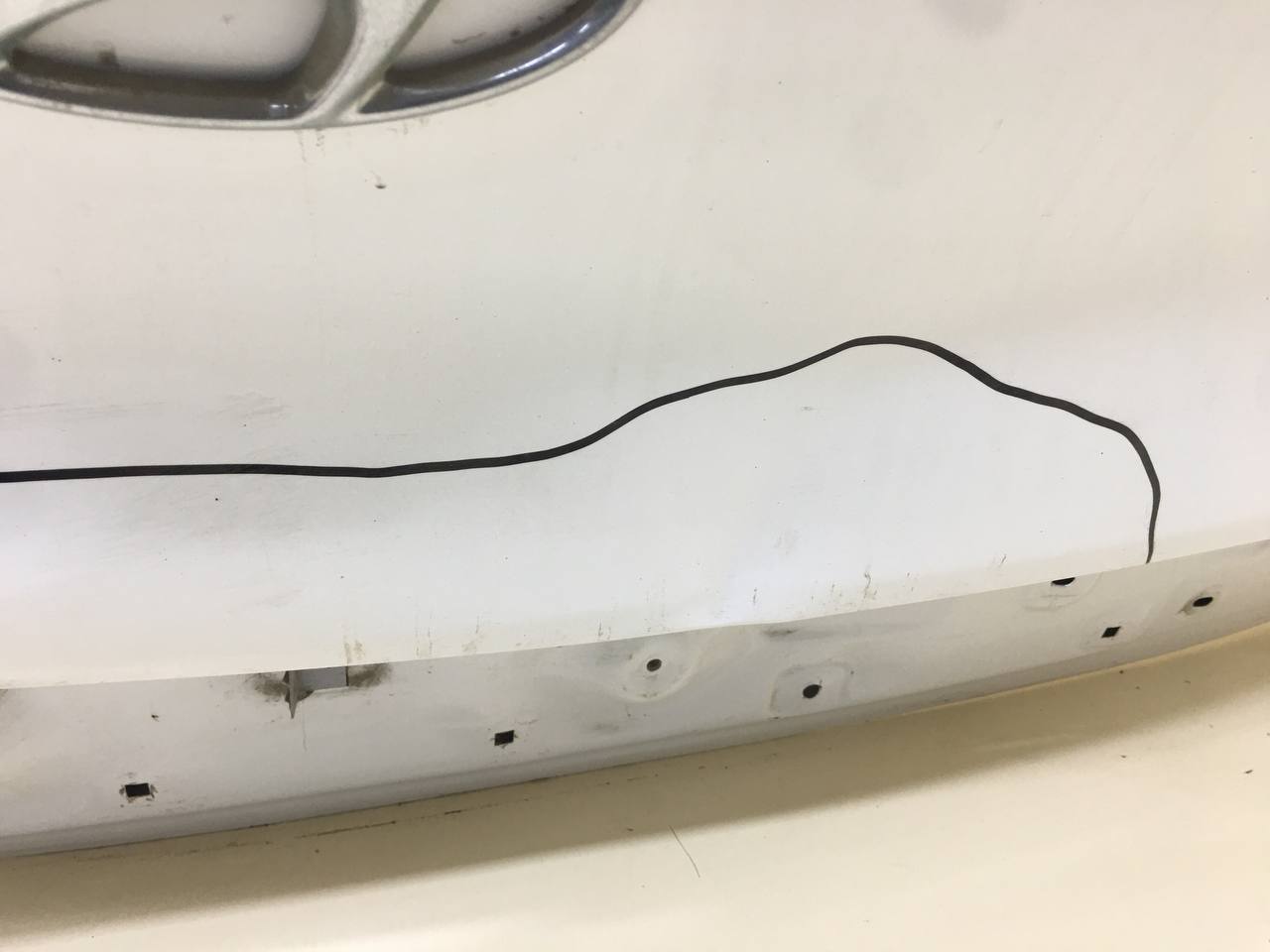 Дверь багажника Hyundai Tucson (TL) 2015-2021