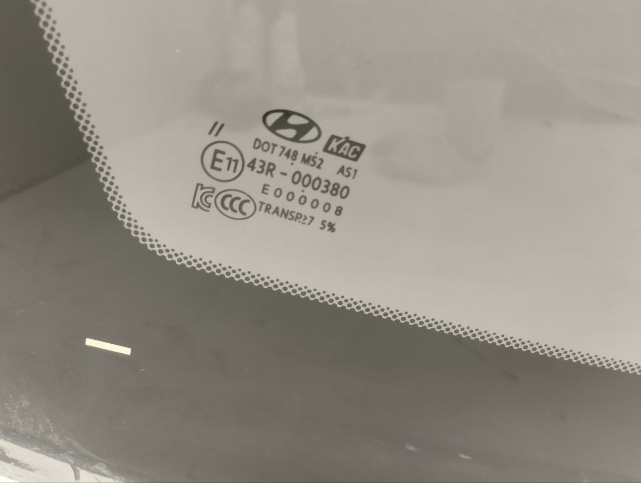 Стекло лобовое (ветровое) Hyundai Sonata 7 (LF) 2017-2019