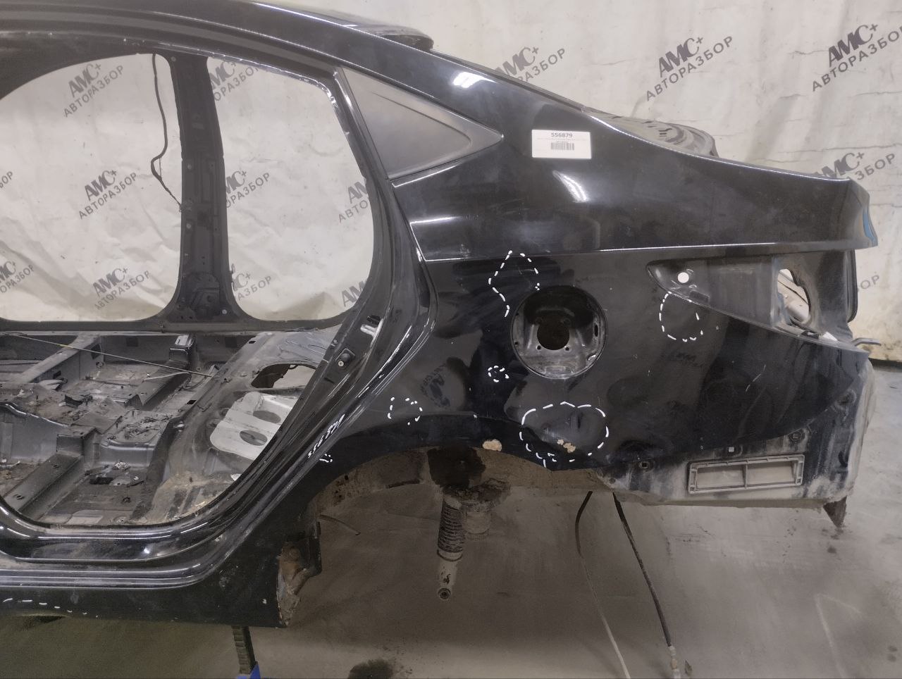 Крыло заднее левое Hyundai Solaris (RB) 2010-2017