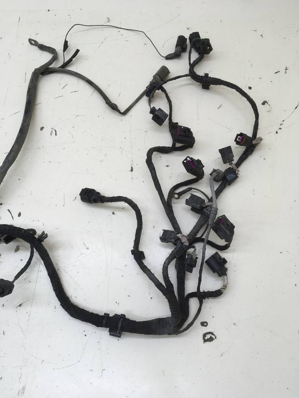 Проводка двс Skoda Rapid 2012-2020