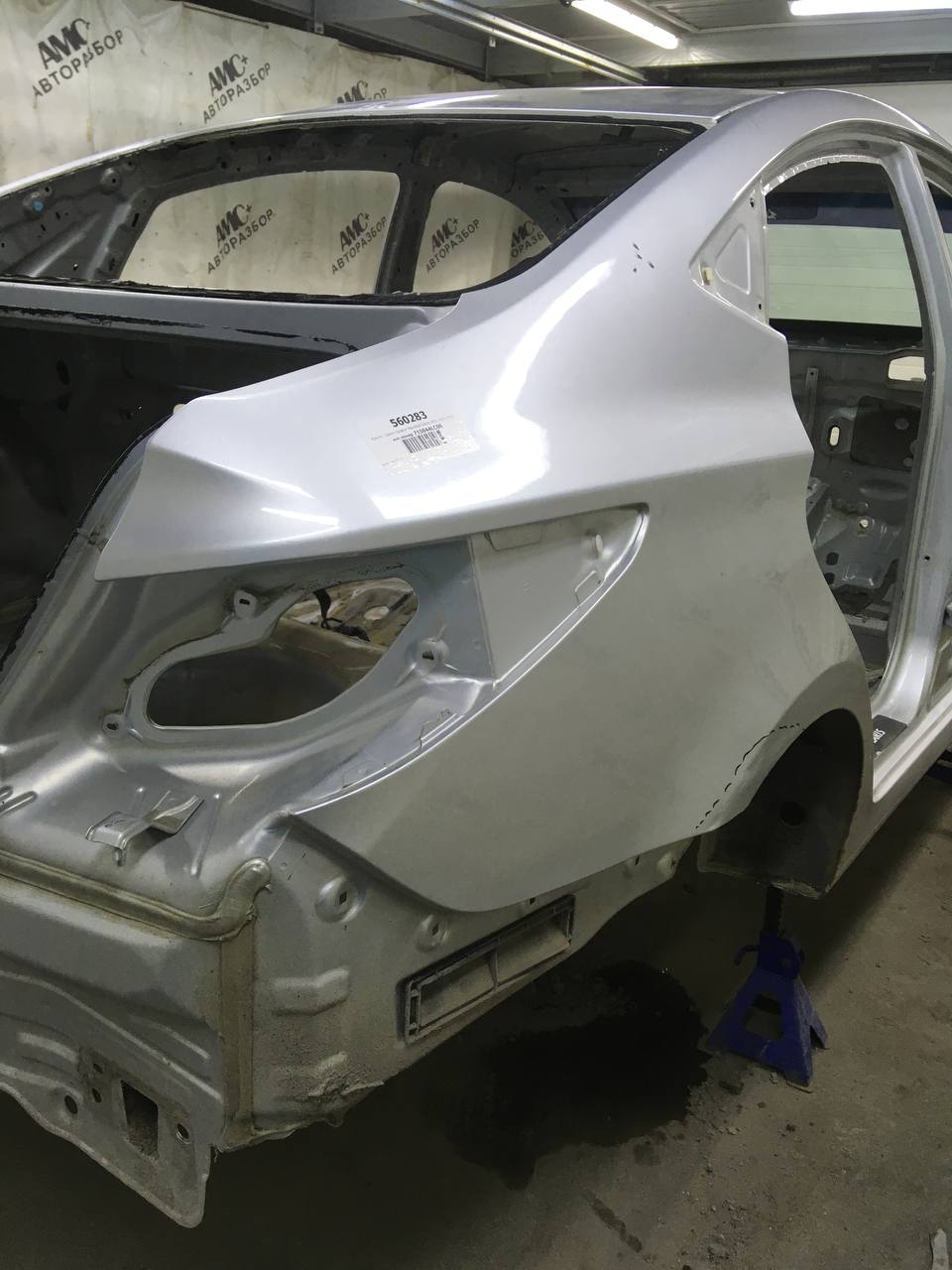 Крыло заднее правое Hyundai Solaris (RB) 2010-2017 Крыло заднее правое Hyundai Solaris (RB) 2010-2017
