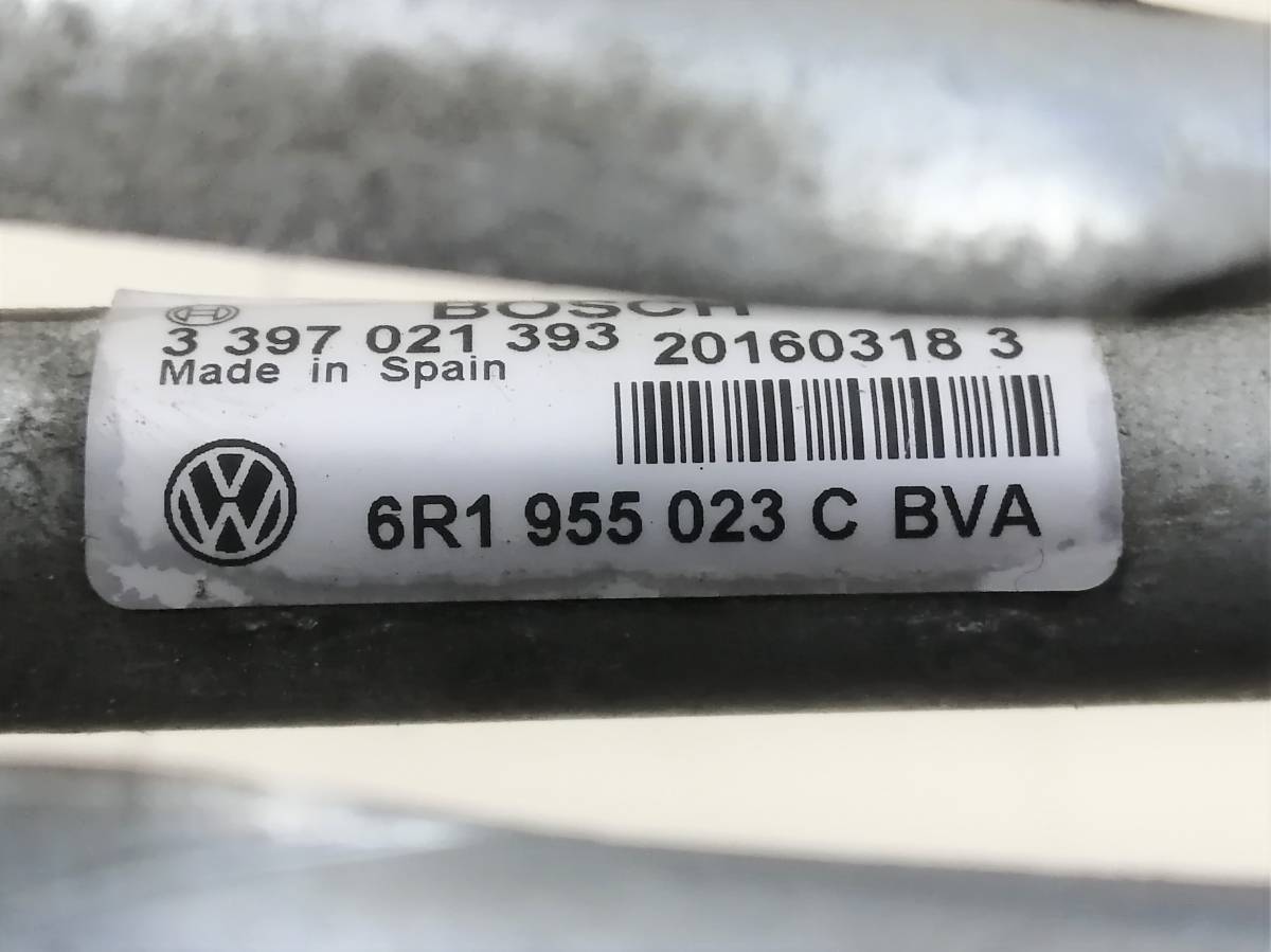 Трапеция стеклоочистителей Volkswagen Polo (MK5) 2011-2020 Трапеция стеклоочистителей Volkswagen Polo (MK5) 2011-2020