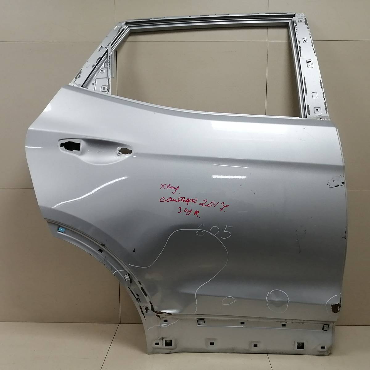 Дверь задняя правая Hyundai Santa Fe 3 (DM) 2012-2019