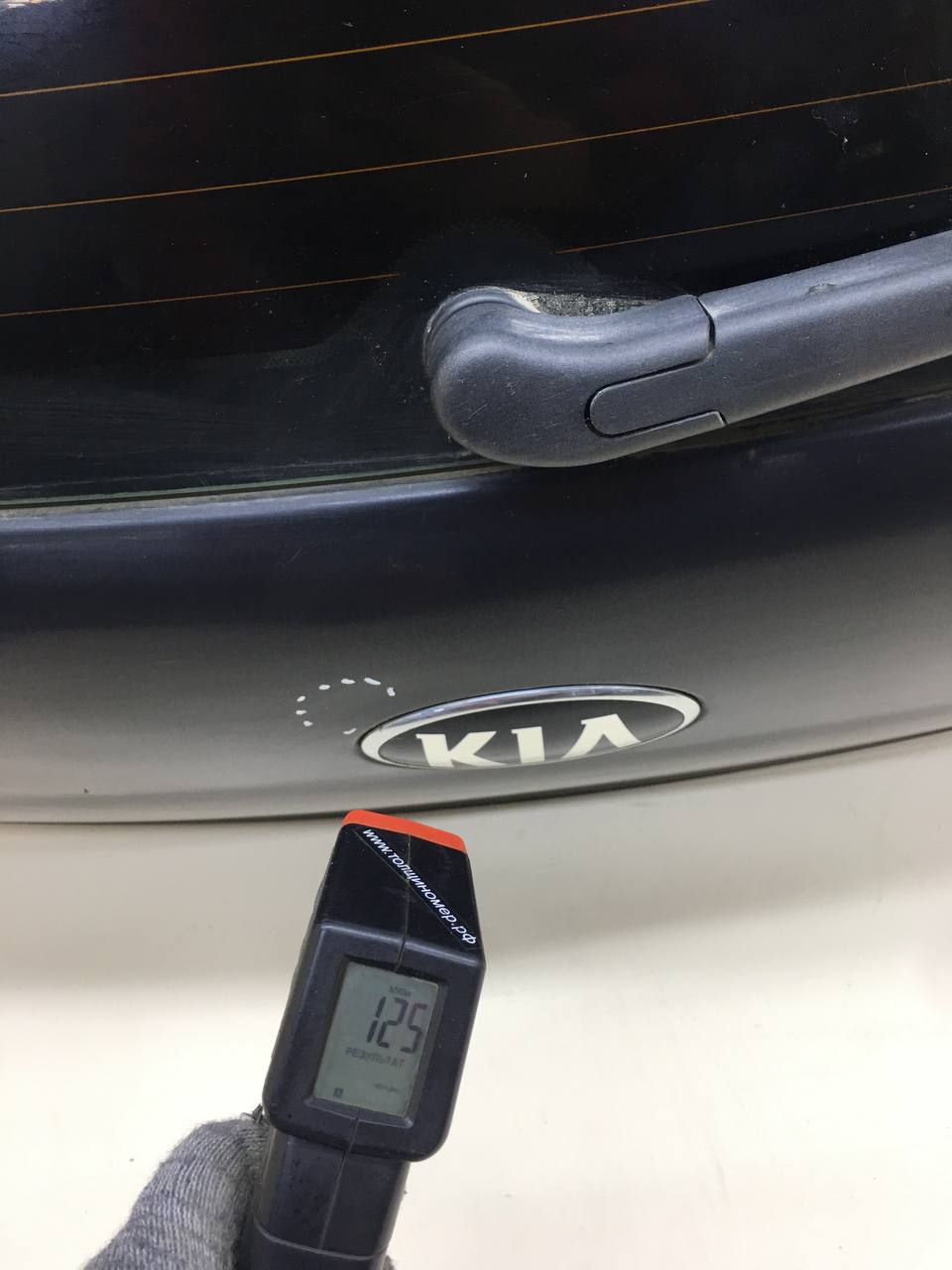 Дверь багажника со стеклом Kia Ceed (JD) 2012-2018