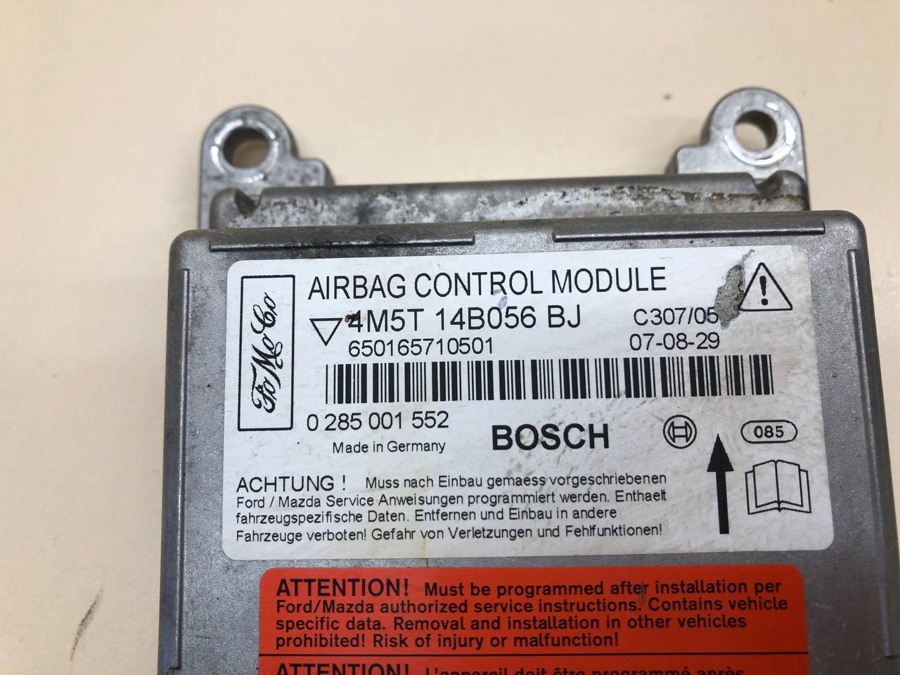 Подушка безопасности (комплект) Ford Focus 2 (DA) 2005-2008