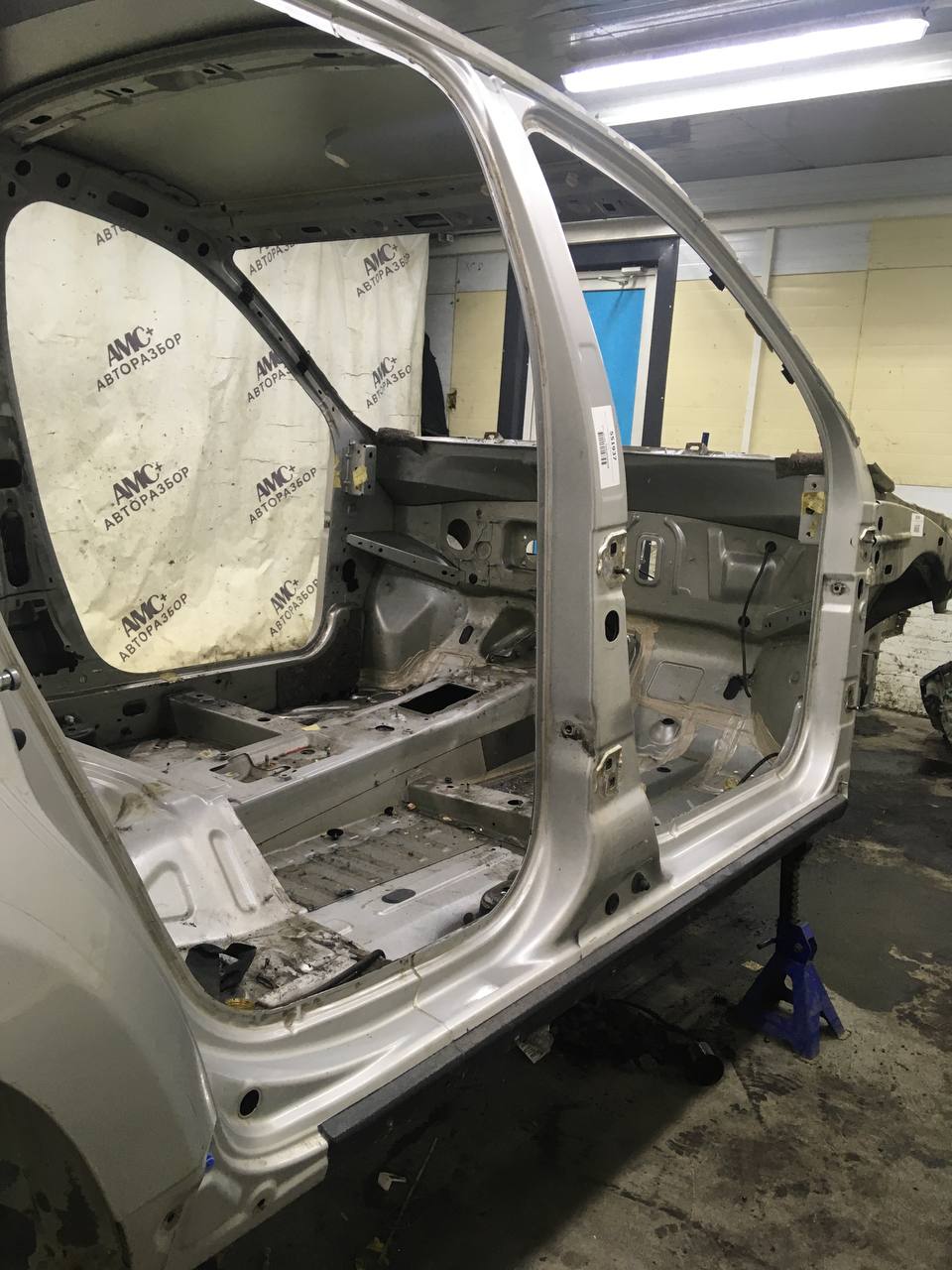 Порог со стойкой правый Renault Duster (HSA, HSM) 2012>