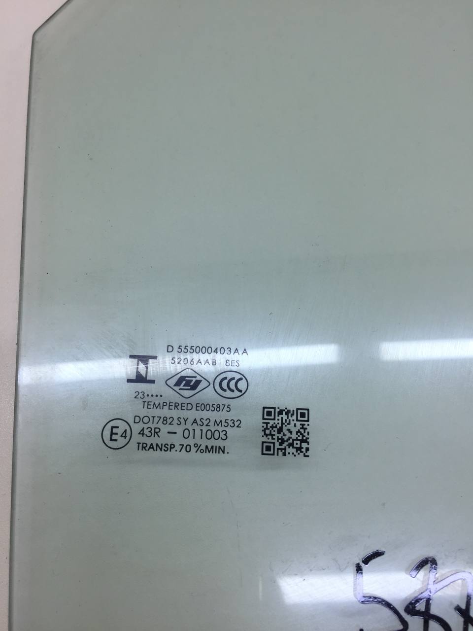 Стекло двери задней правой Jaecoo J7 2023>