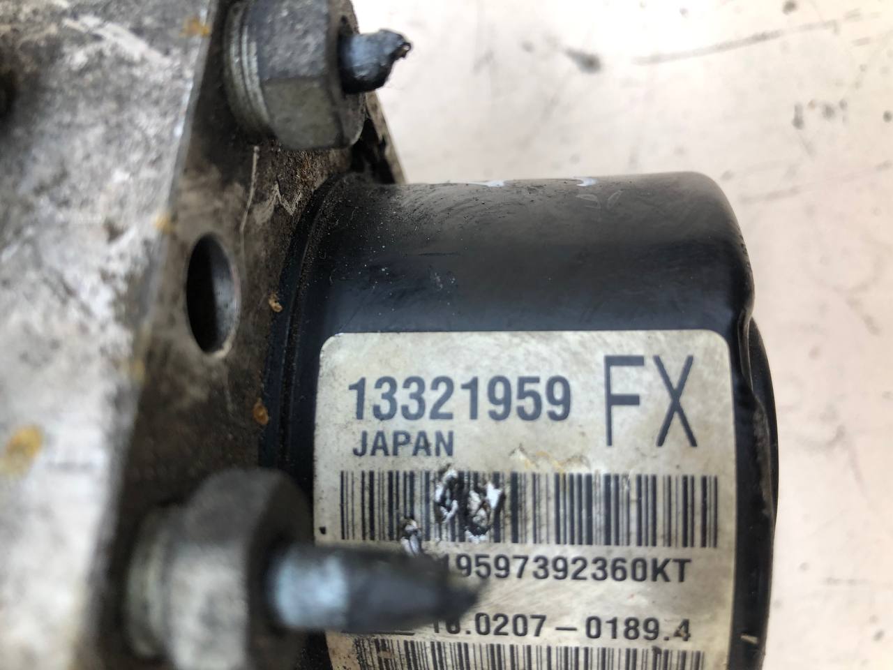 Блок ABS (насос) Chevrolet Cruze (J300) 2009-2016