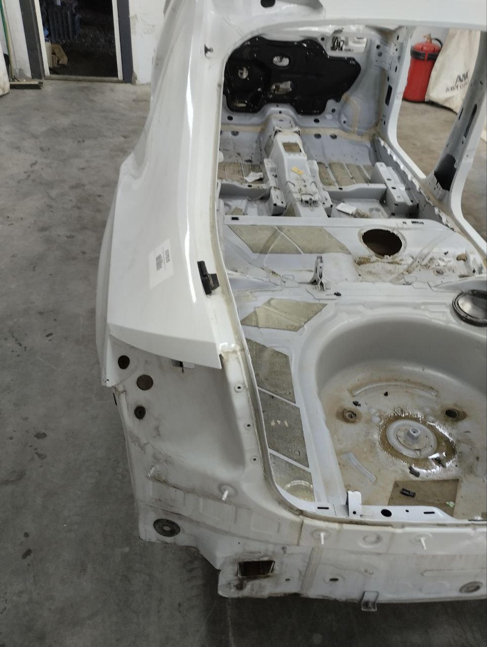 Крыло заднее левое Skoda Rapid 2012-2020