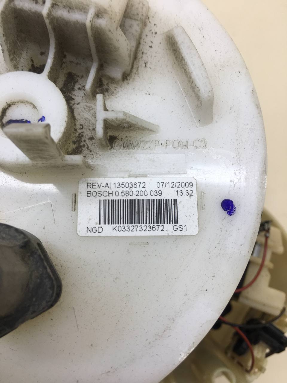 Насос топливный электрический Chevrolet Cruze (J300) 2009-2016