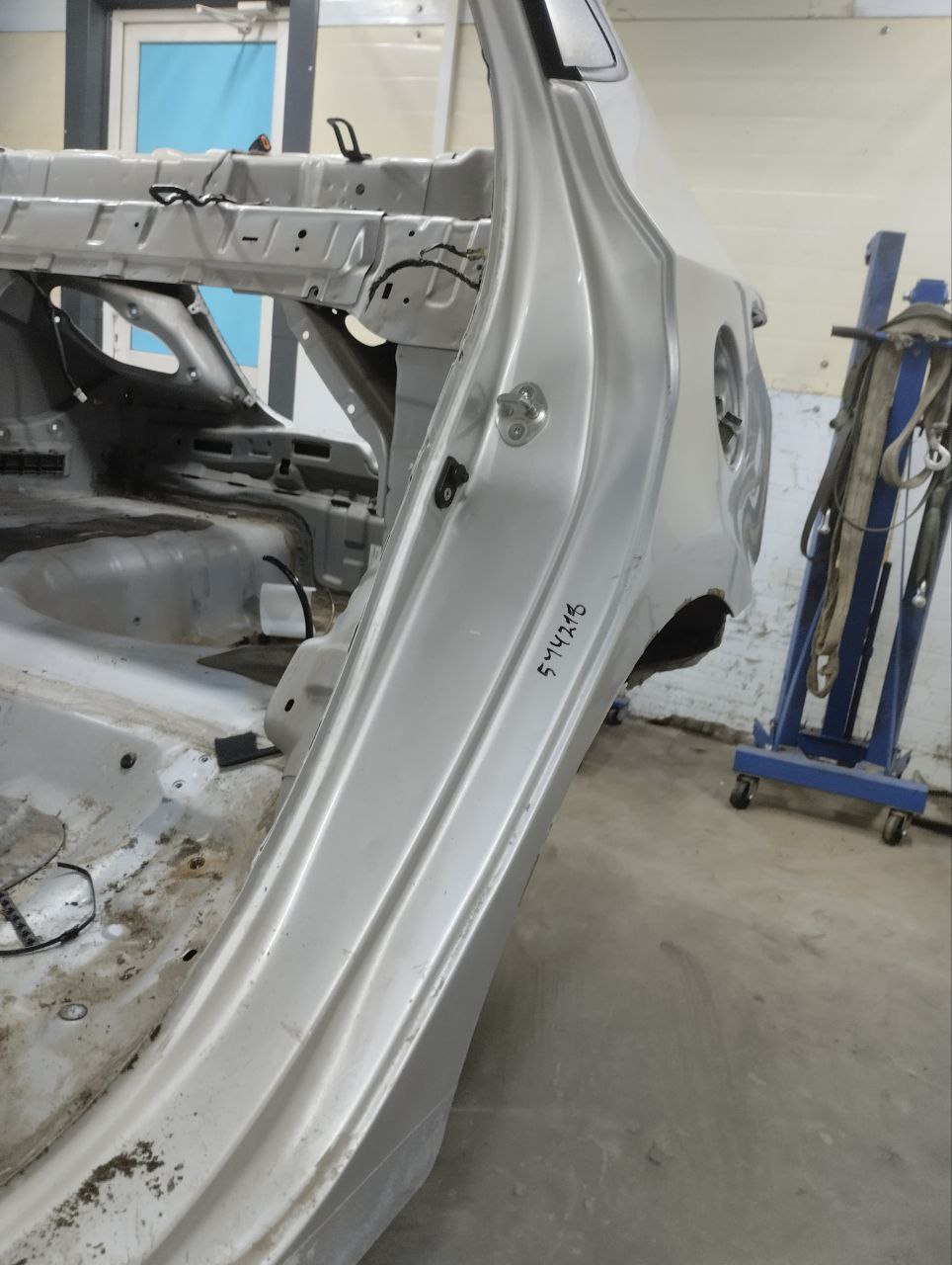 Крыло заднее левое Hyundai Solaris (RB) 2010-2017